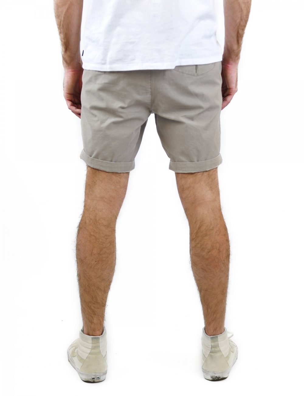 Industrie Cuba Chino Short Light Beige - Denim and Cloth