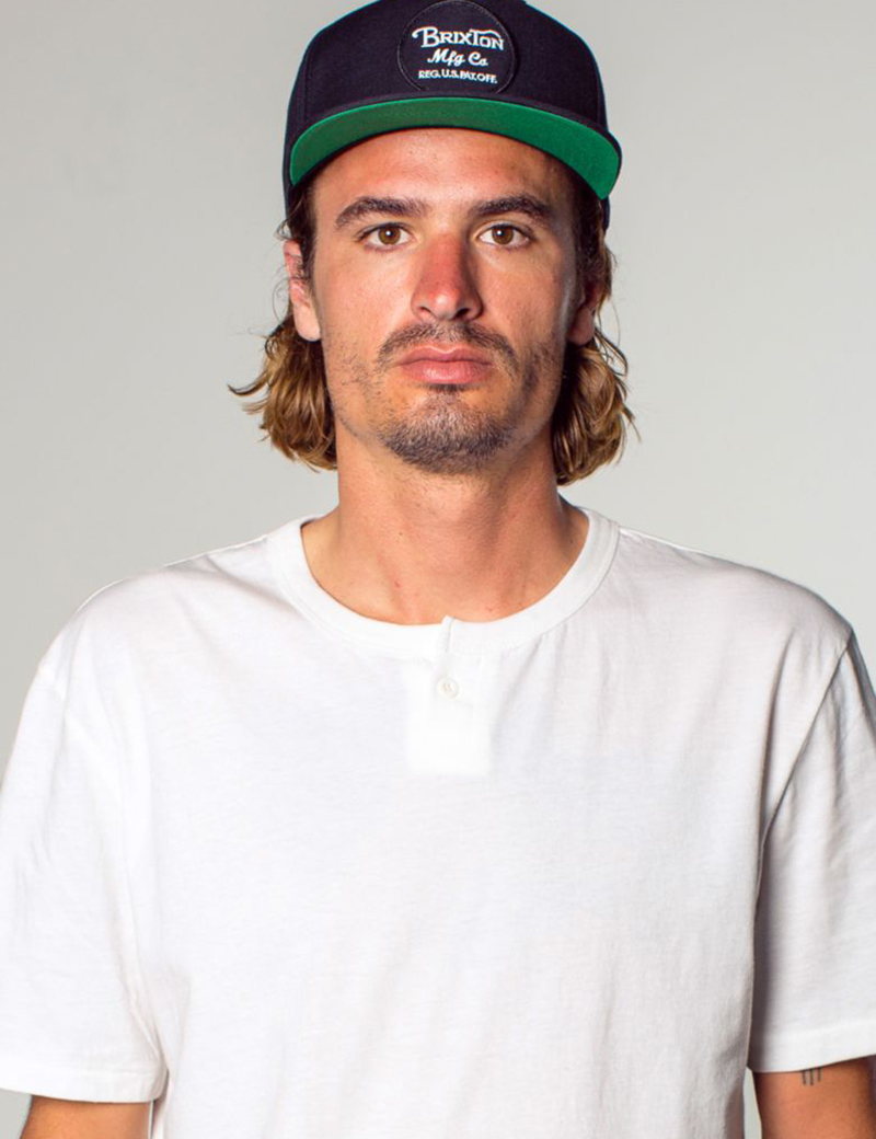 brixton wheeler snapback