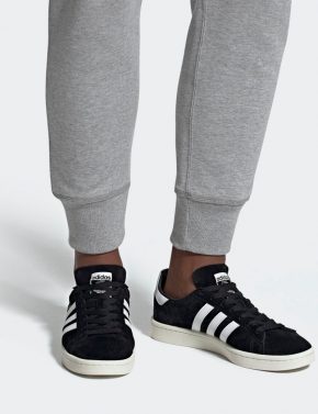 adidas campus black white