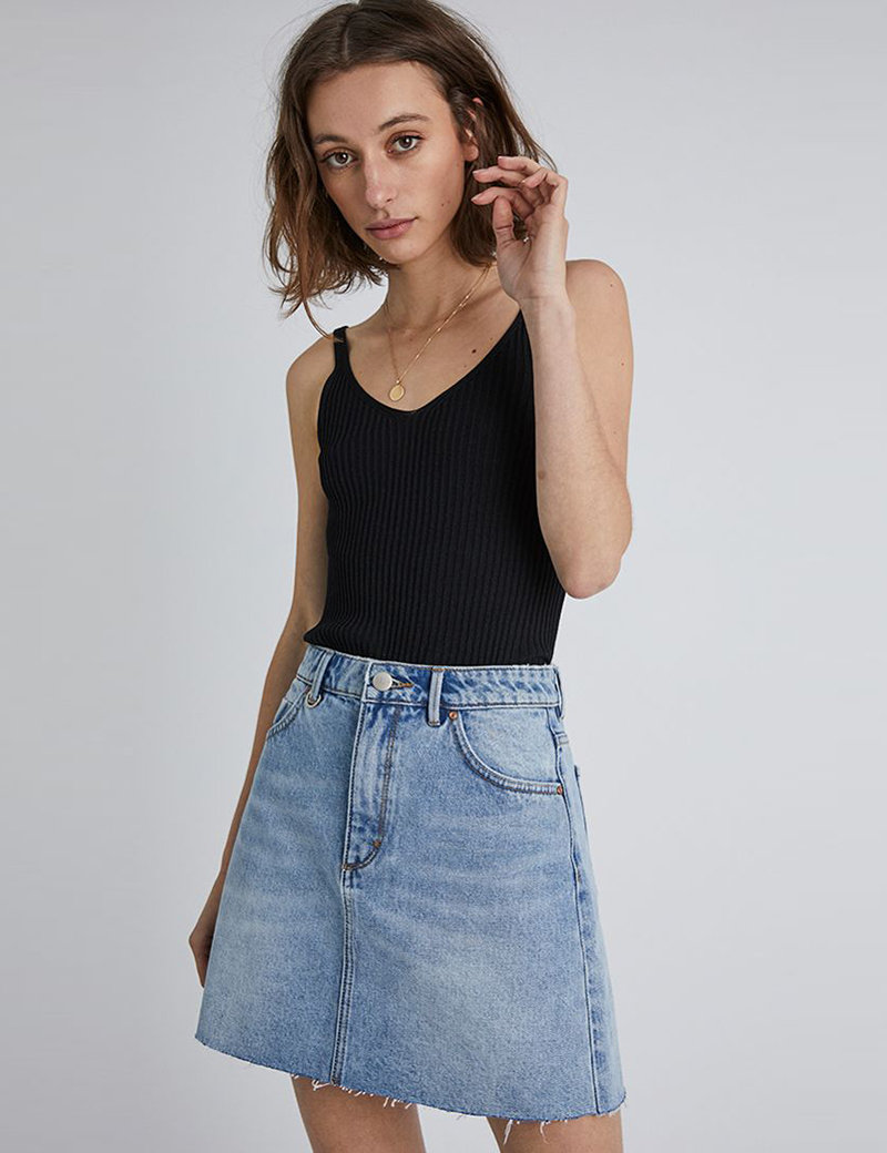 neuw denim skirt