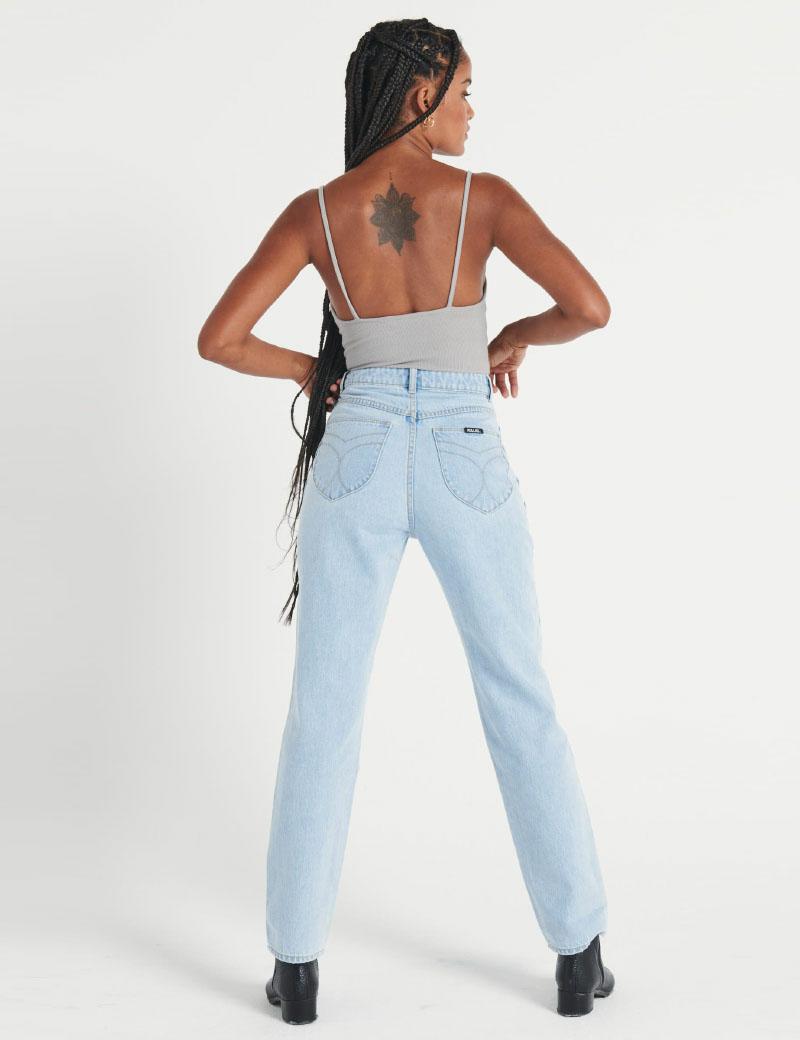 Rollas Elle Jean Nina Blue - Denim and 