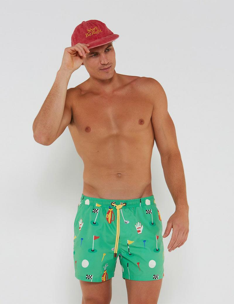 Skwosh in the Hole Boardy Print - Denim 