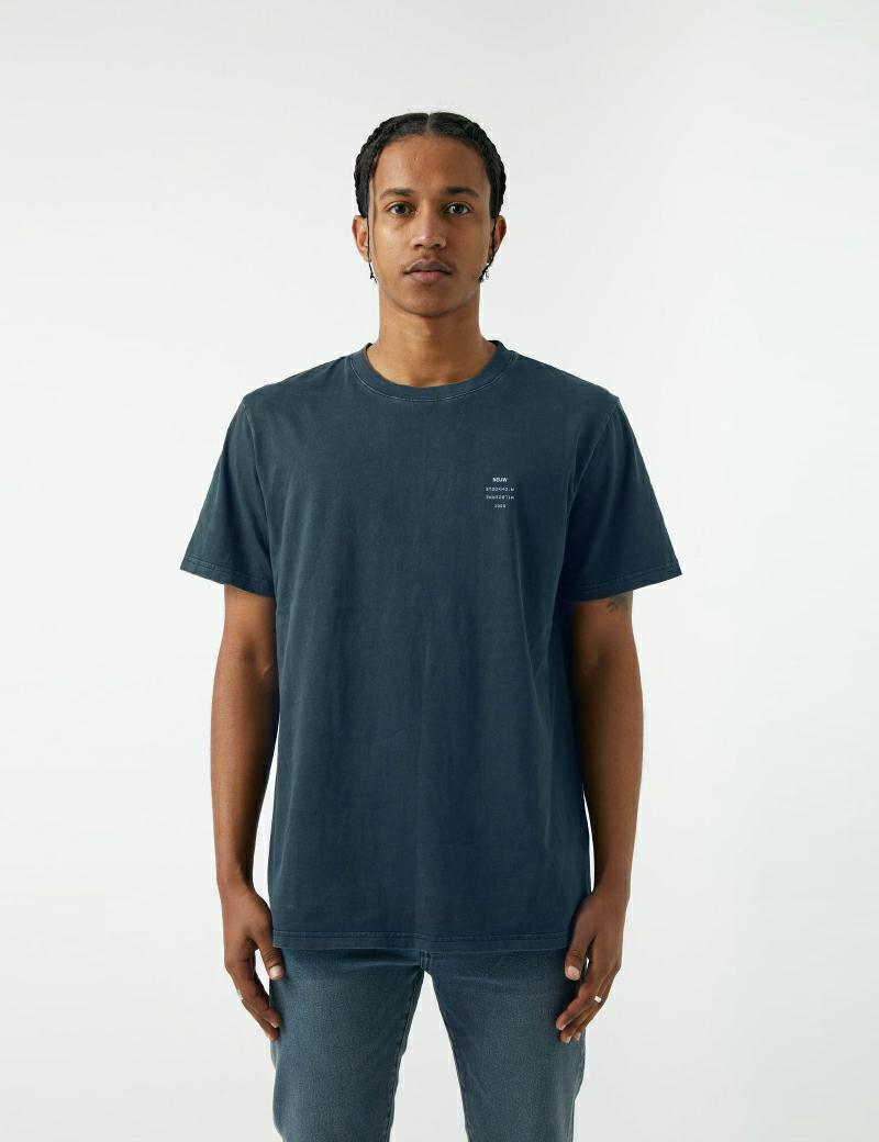 NEUW BAND TEE PINE - Denim and Cloth