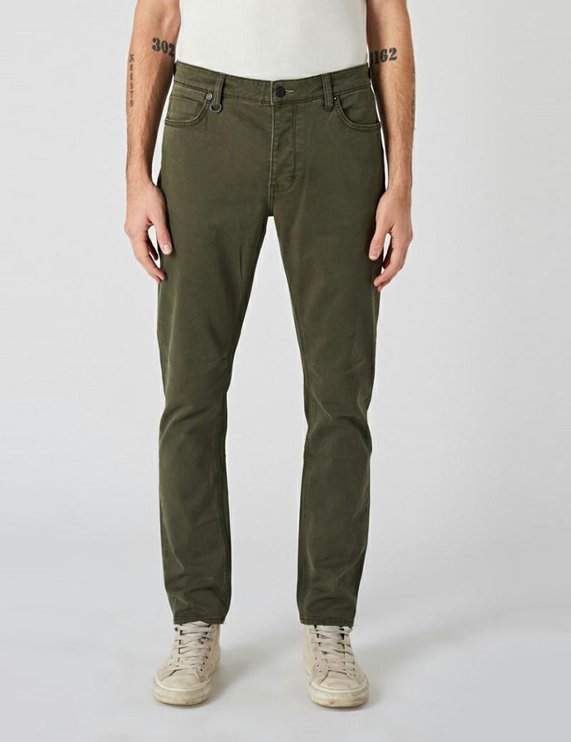 Neuw Lou Slim Twill Military - Denim 
