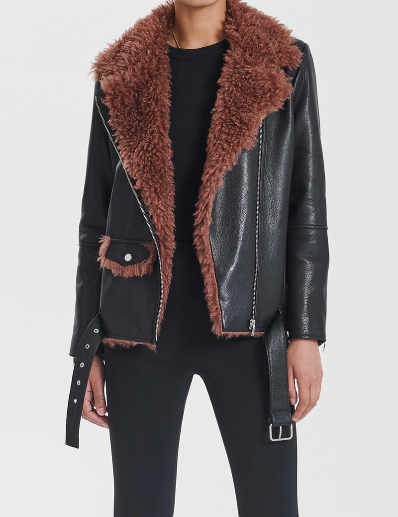 Ena Pelly Blair A2 Leather Jacket - Denim and Cloth Ena Pelly Blair A2 Leather Jacket - Denim and Cloth