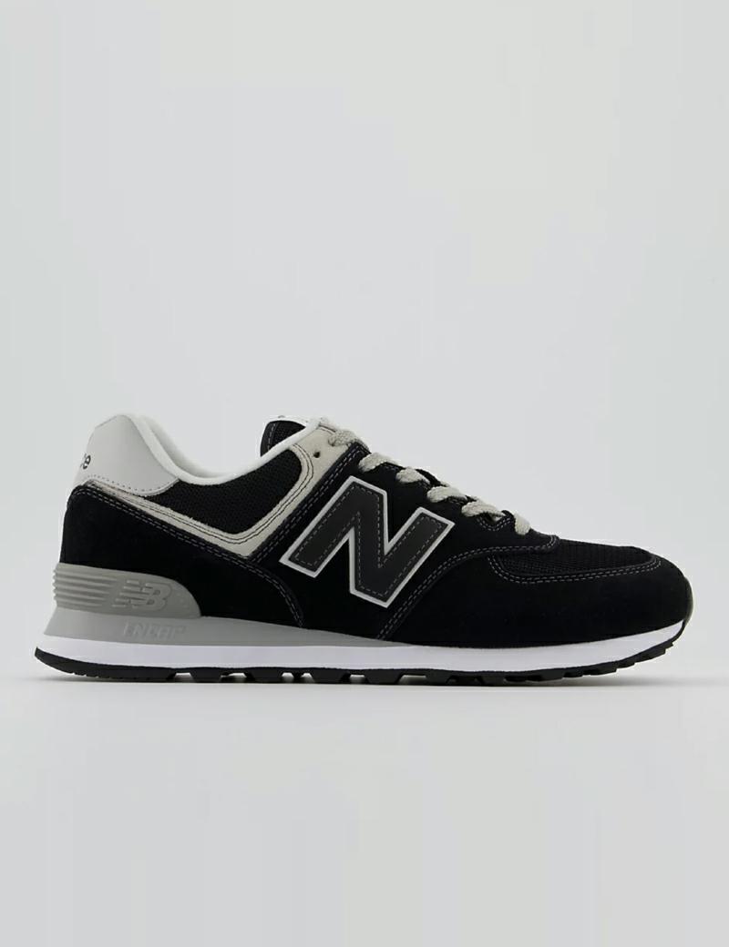 New Balance 574 V2 d Width Black - Denim and Cloth