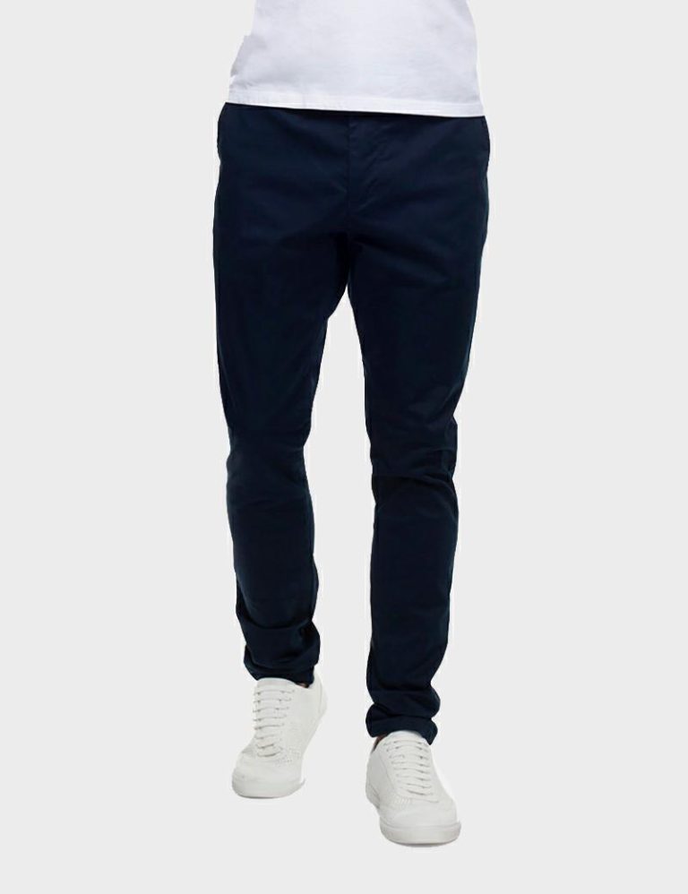 Industrie Cuba Chino Pant Dark Navy Denim and Cloth