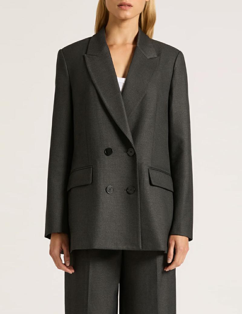 Nude Lucy Dakota Blazer Charcoal