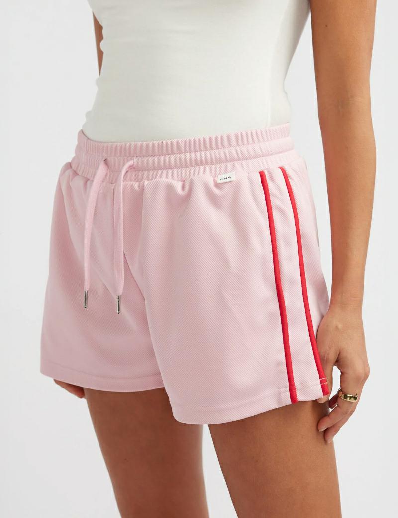 Ena Pelly Paloma Stripe Short Pink