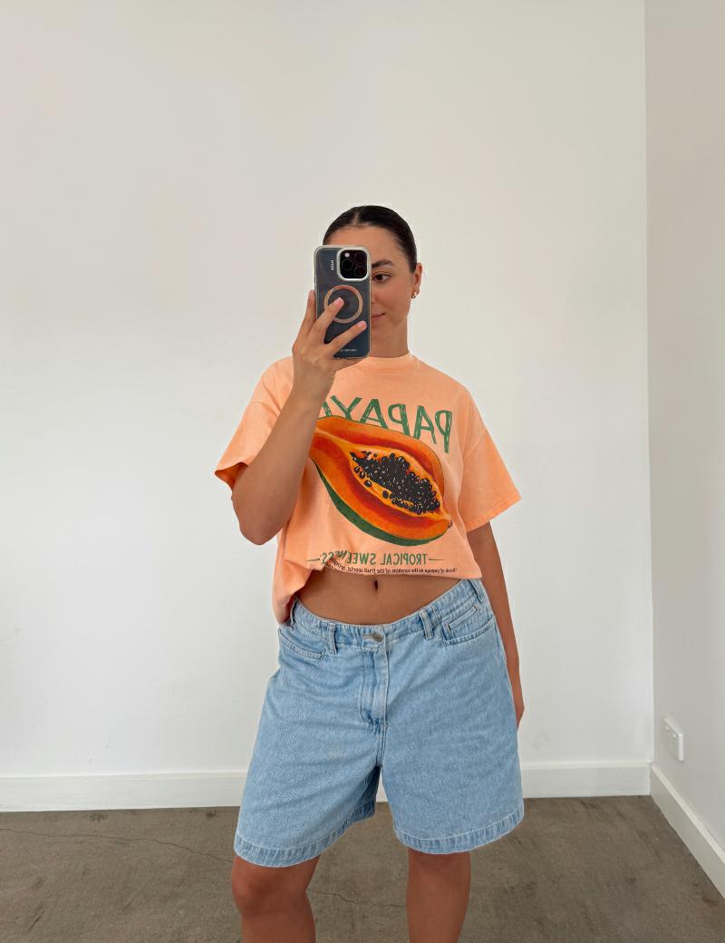 Byfrankie Peach Papaya Tee