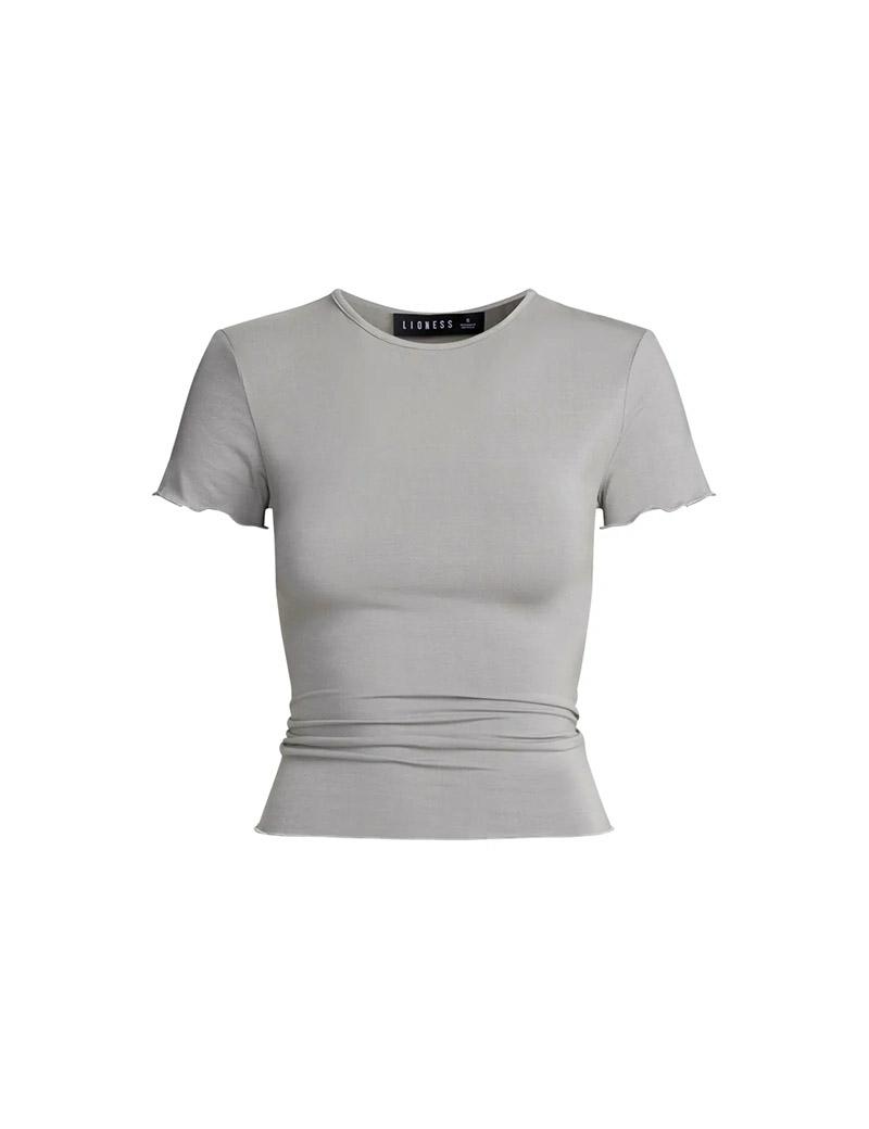 Lioness Saint Tie Tee Grey