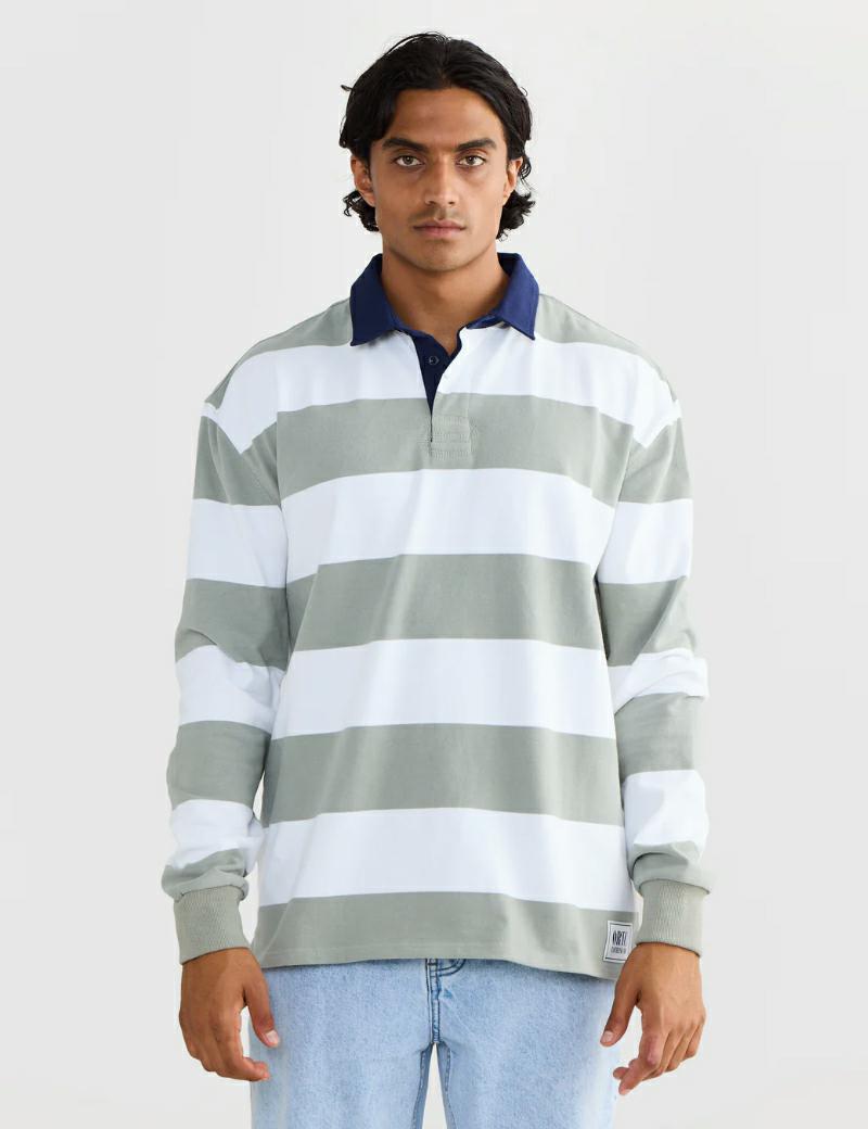 Ortc Rugby Jumper Olive Wht