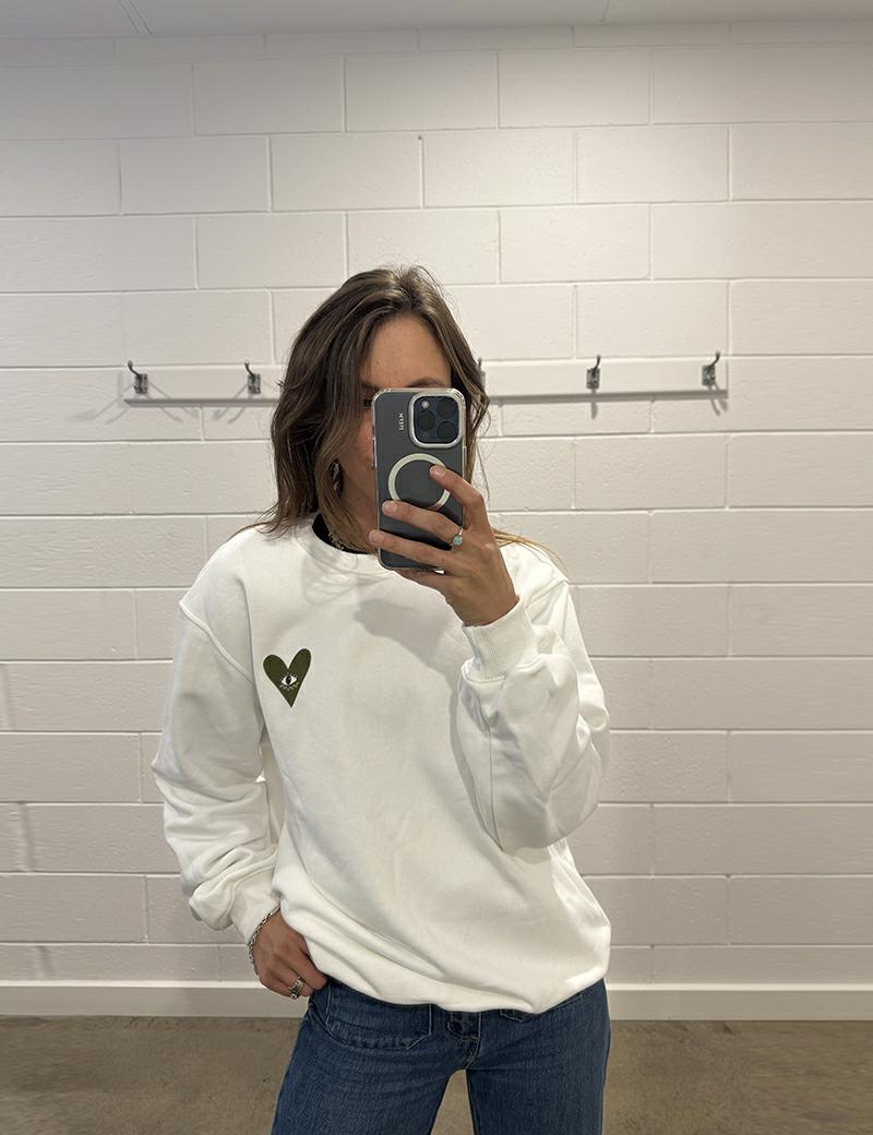 Lost in Lunar Ciao Sweater White