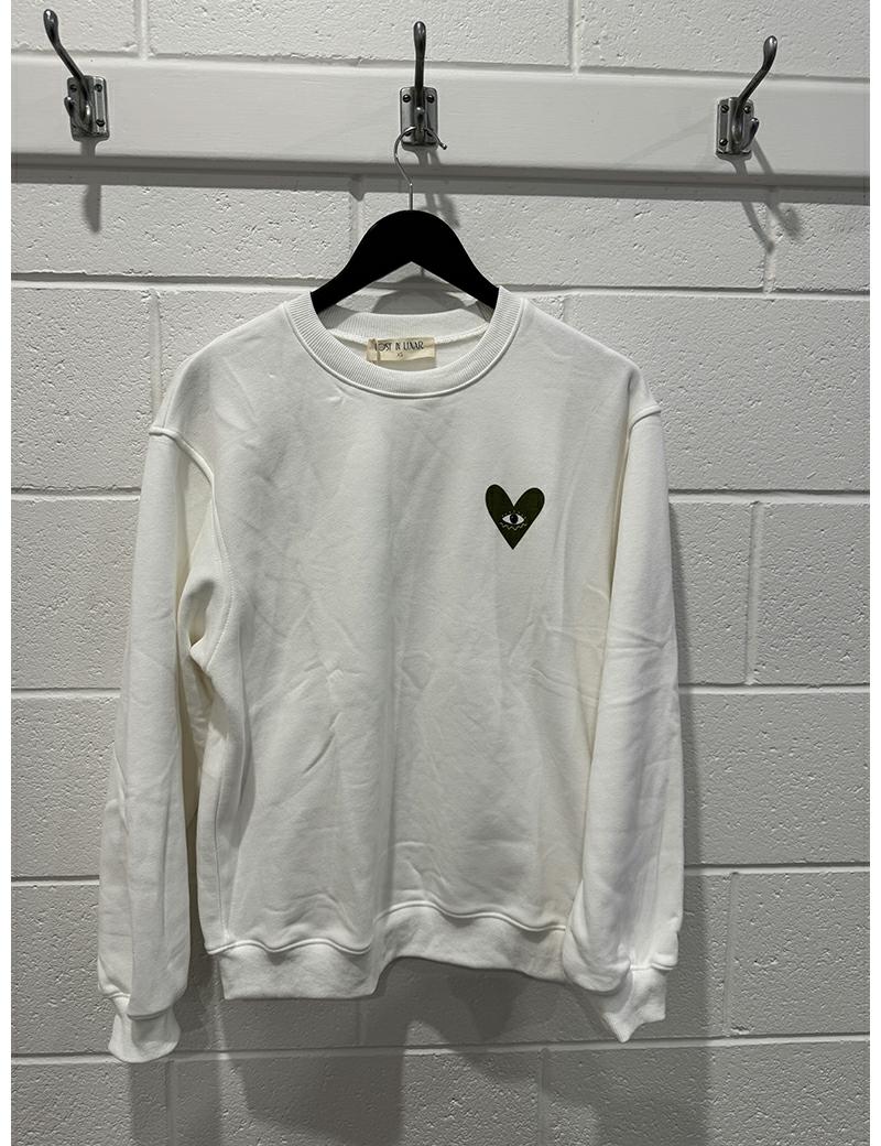 Lost in Lunar Ciao Sweater White