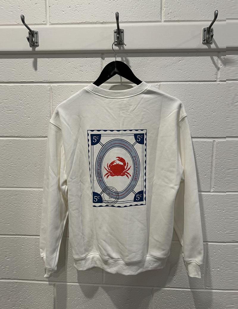 Lost in Lunar Canada Sweater White