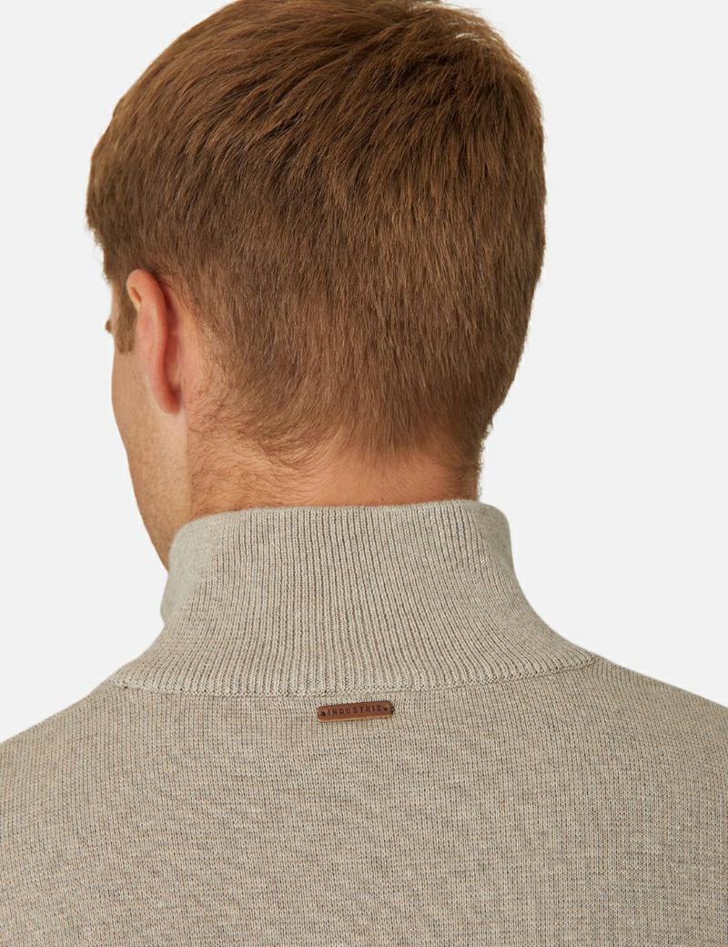 Industrie Lakewood Zip Neck Wheat