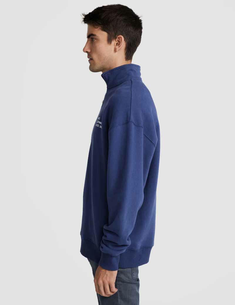 Ortc Fleece Logo Qtr Navy
