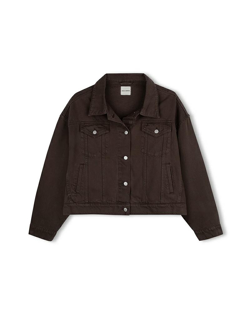 Zulu & Zephyr Cocoa Recycled Denim Jkt