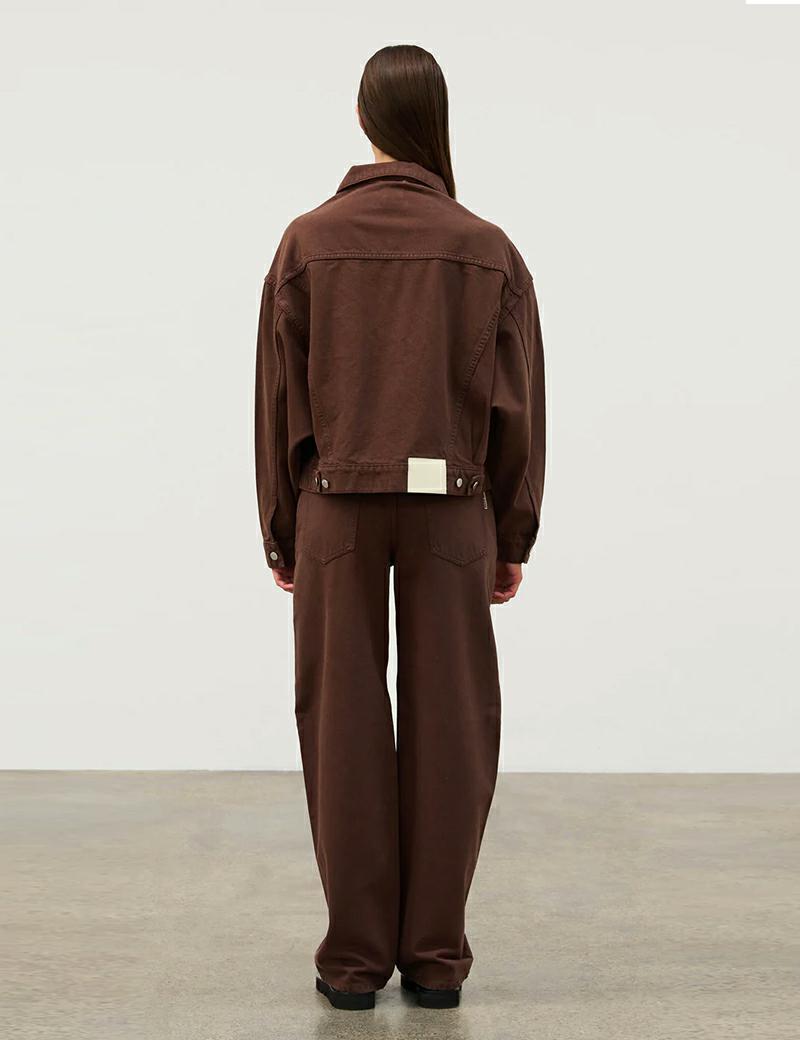 Zulu & Zephyr Cocoa Recycled Denim Jkt