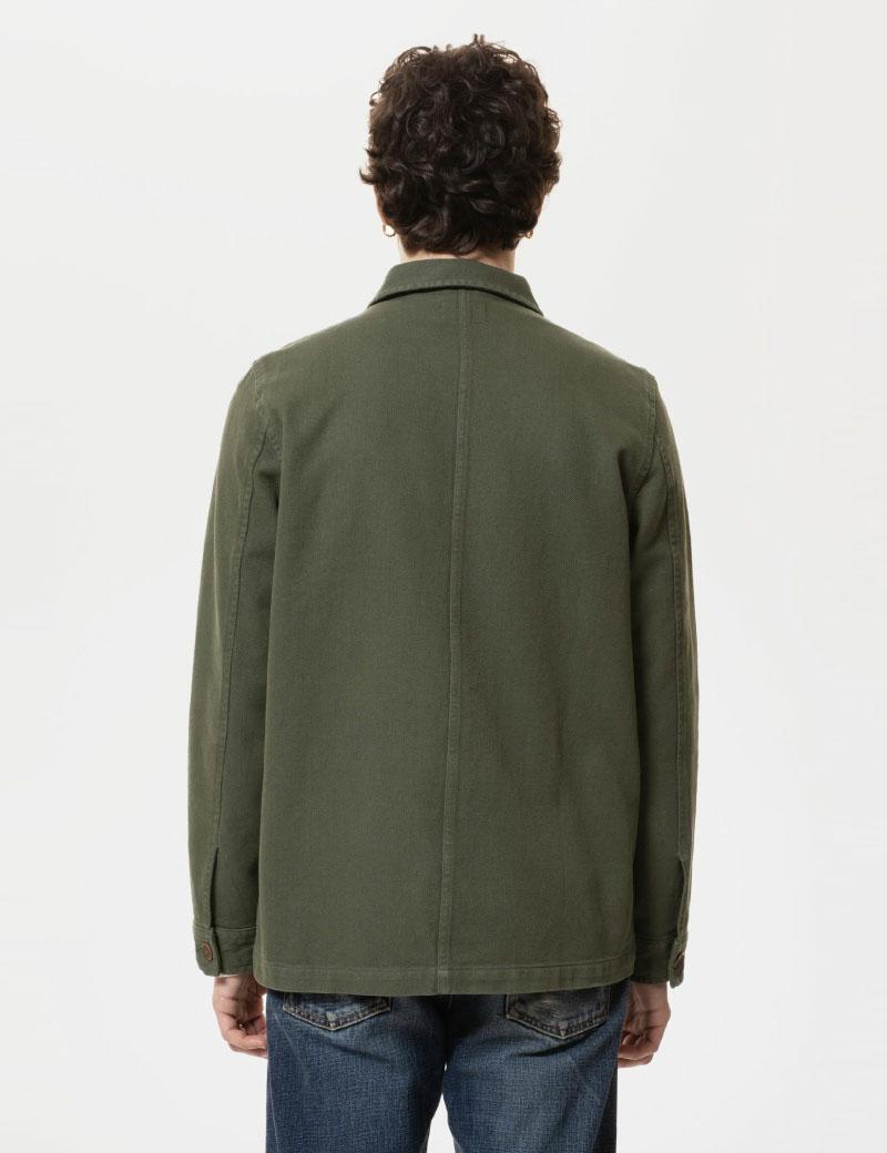 Nudie Barney Worker Jacket Oliv