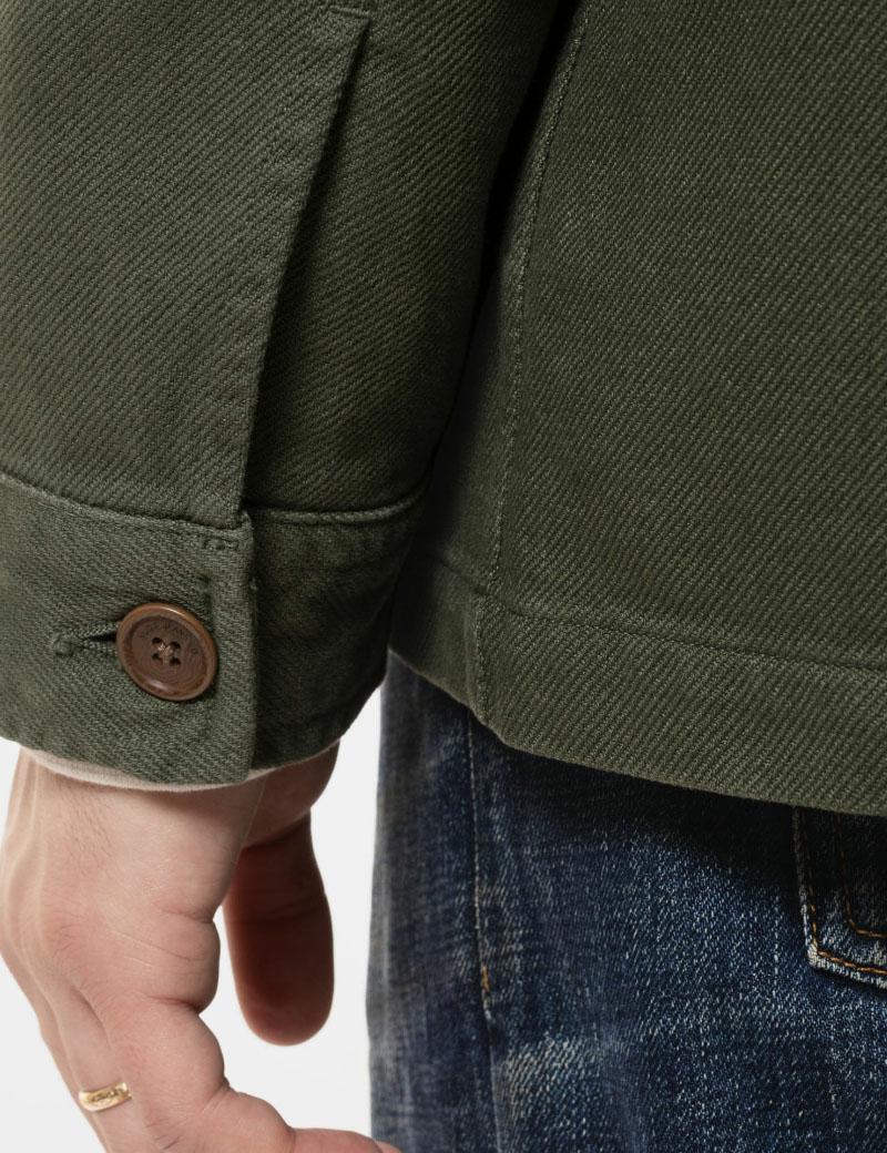 Nudie Barney Worker Jacket Oliv