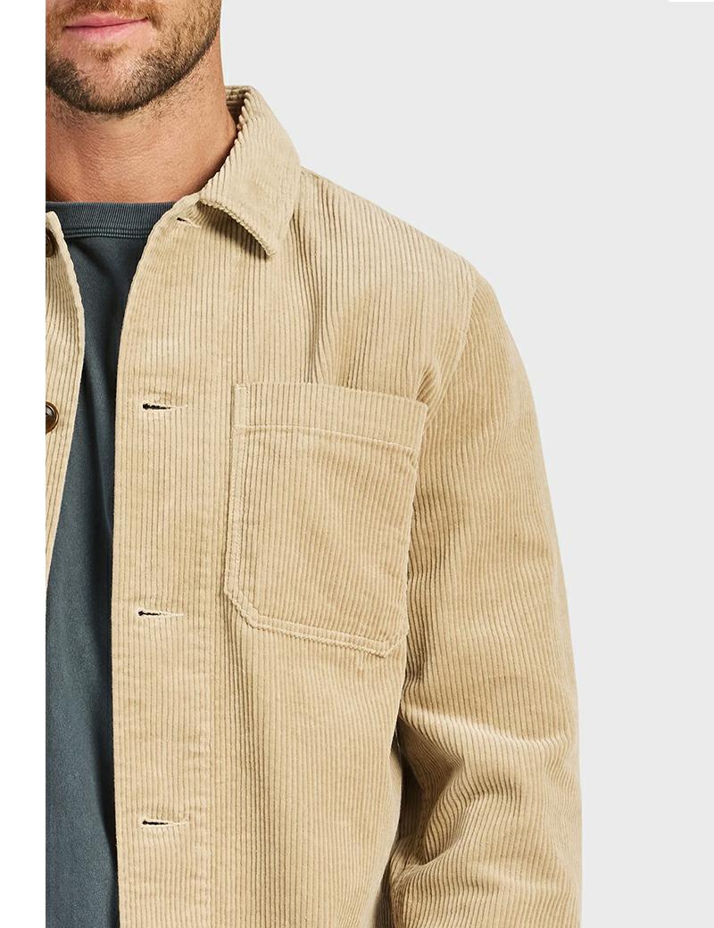 Academy Lebowski Cord Overshirt M