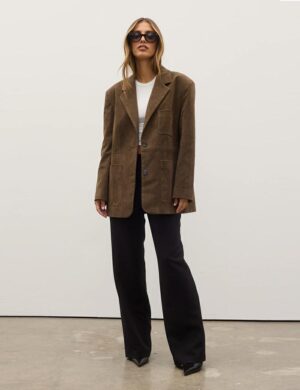 Bayse Brand Camilla Blazer Saddle