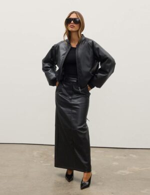 Bayse Brand Ceci Bomber Black