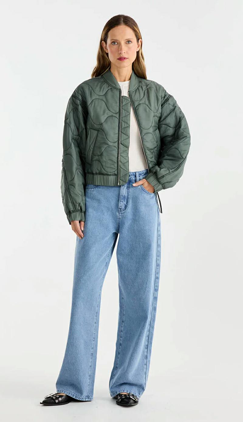 Ena Pelly Magnolia Quilted Jkt