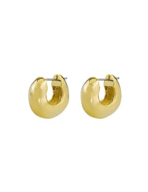 Jolie and Deen Uma Hoops Gold