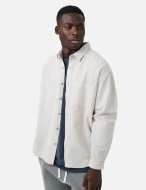 Industrie Portland Ls Shirt Stone