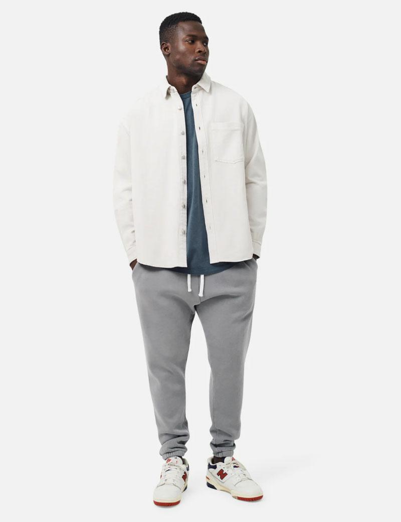 Industrie Portland Ls Shirt Stone