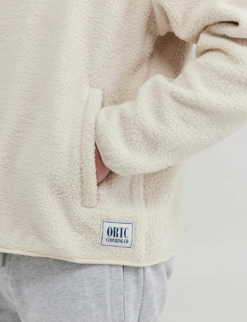 Ortc Sherpa Qtr Zip Natural