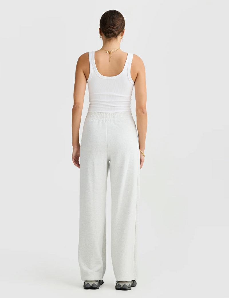Ortc Ava Wide Leg Pant White