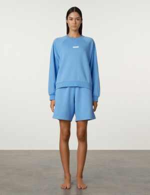 Zulu & Zephyr Raglan Sp Sweatshirt Blue