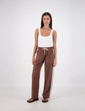 Jasmine Alexa Cassis Trouser Mocha