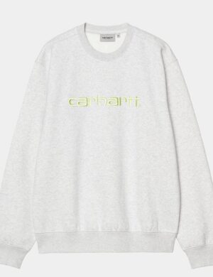 CARHARTT SWEAT ASH GREEN