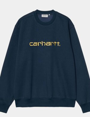 CARHARTT SWEAT INK YELLOW
