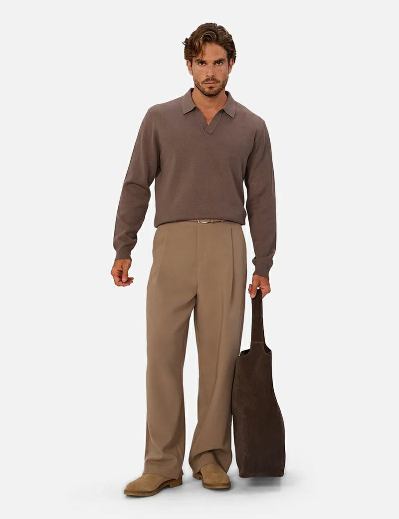 Industrie Wynslow Polo Knit Chesnut