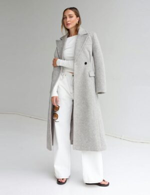 Madison the Label Oliver Coat Grey