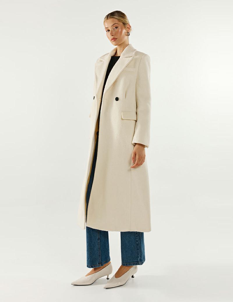 Madison the Label Oliver Coat Milk