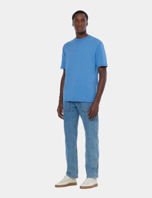 Scotch & Soda Core Logo Tee Lake Blue