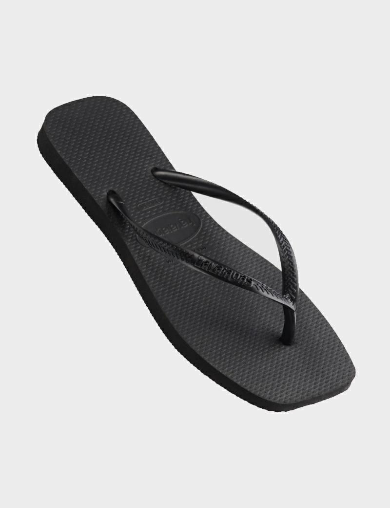 Havaianas Slim Sq Solid Black