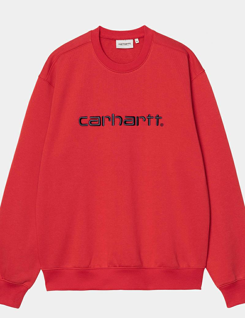 CARHARTT SWEAT CHERRY