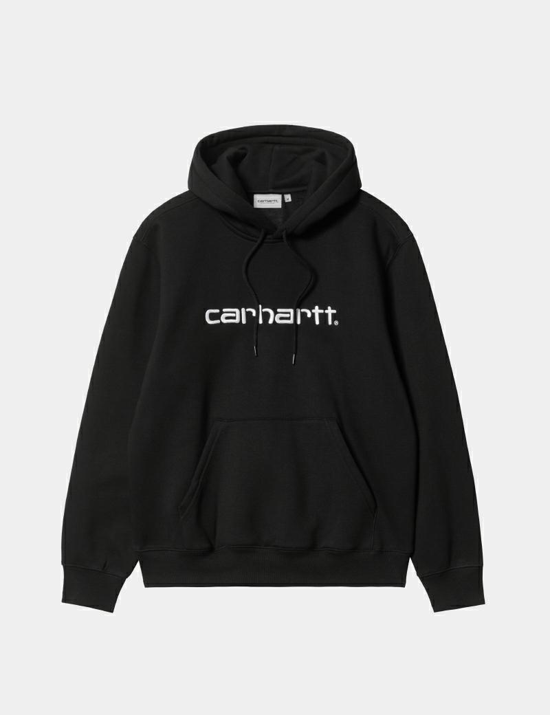 Carhartt Hooded Sweat Black White