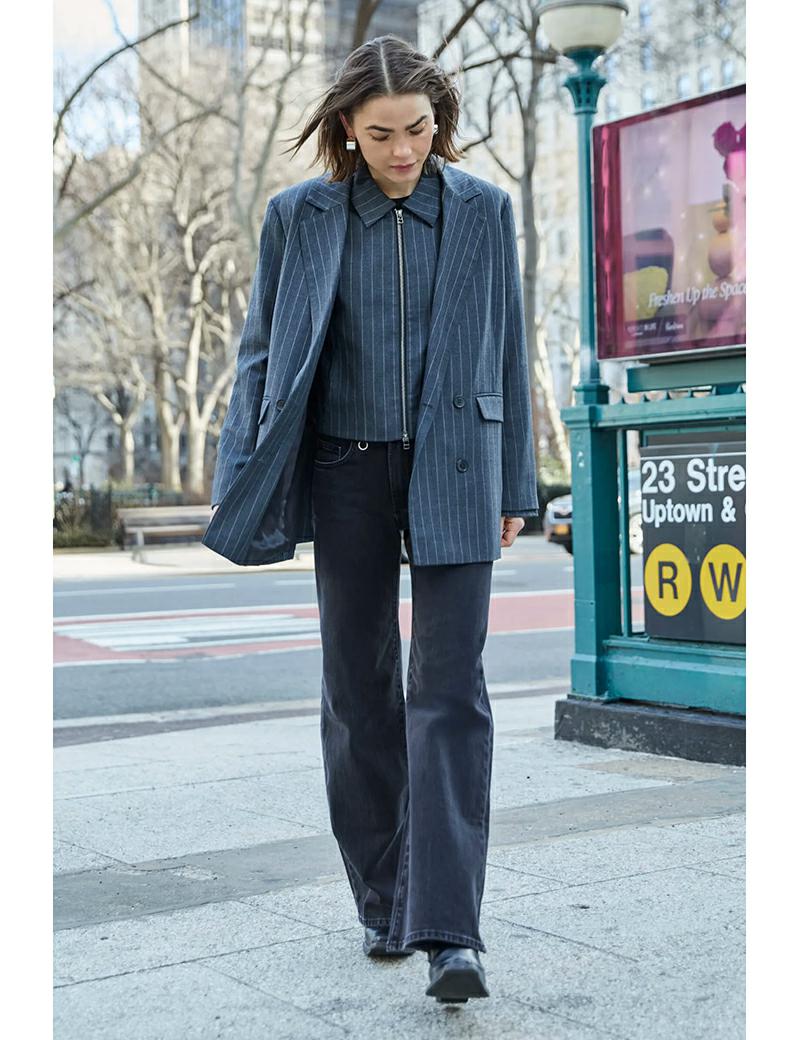 Neuw Eva Wide French Black