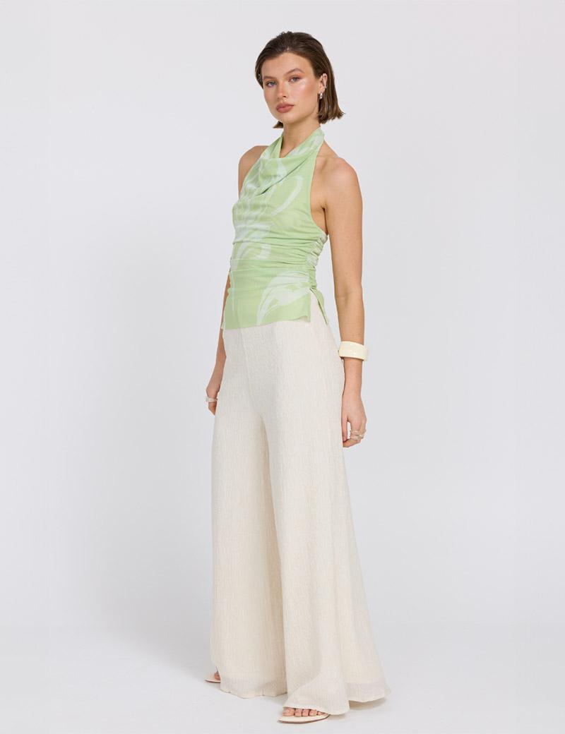 Sovere Flora Mesh Halter Aloe