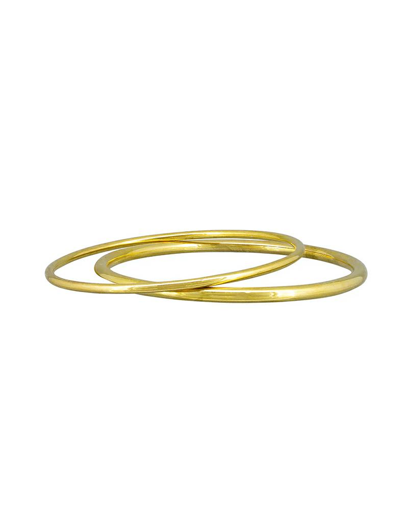 Jolie and Deen Tanisha Bangle Set Gold
