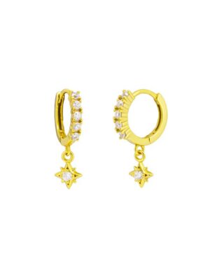 Jolie and Deen Rosette Sleepers Gold