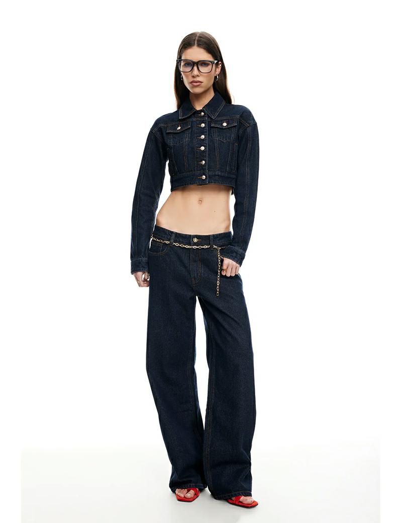 Lioness Rising Jean Indigo